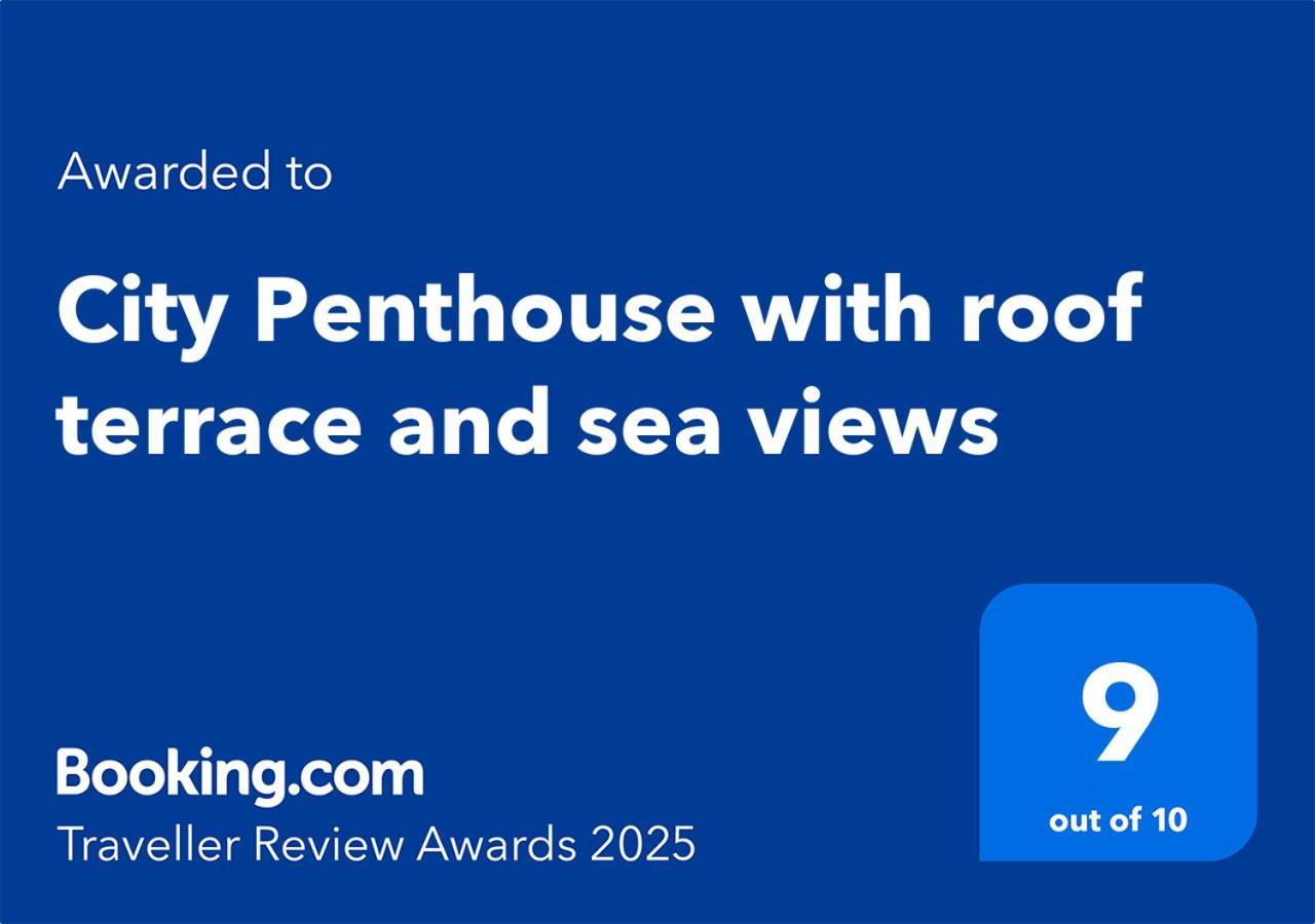 City Penthouse With Roof Terrace And Sea Views La Valeta Exterior foto
